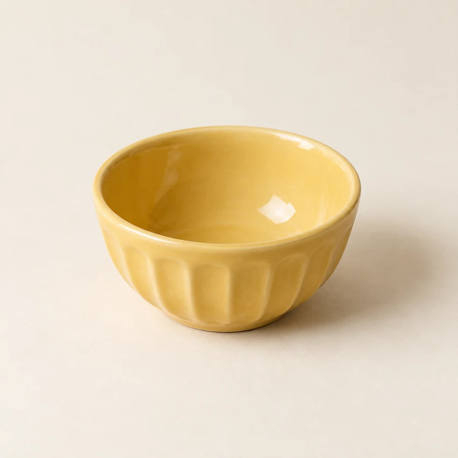 Breakfast Pinch Bowl — Butter Yellow